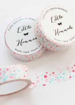 Washi tape Little Hannah - Confetti